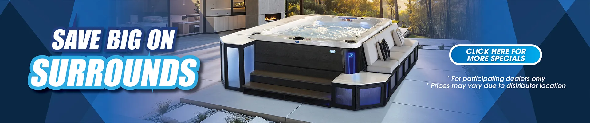 Calspas hot tub being used in a family setting - Bellingham